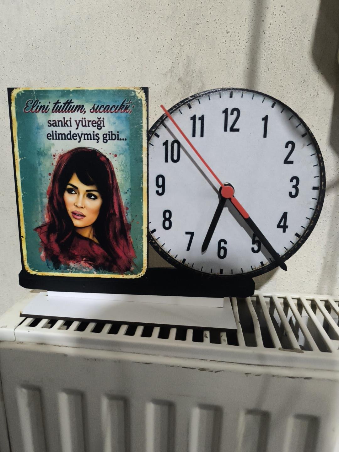 Ahşap Masa Saati4 görsel 2